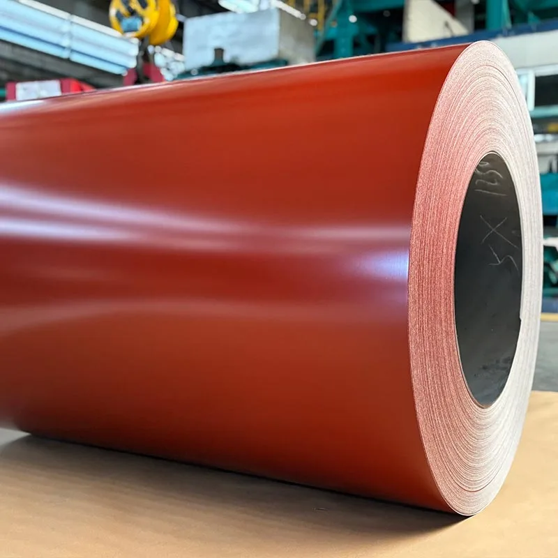 Bobine d'acier prépeint pour la construction