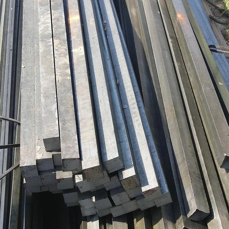 Barre d'acier carrée pour structure